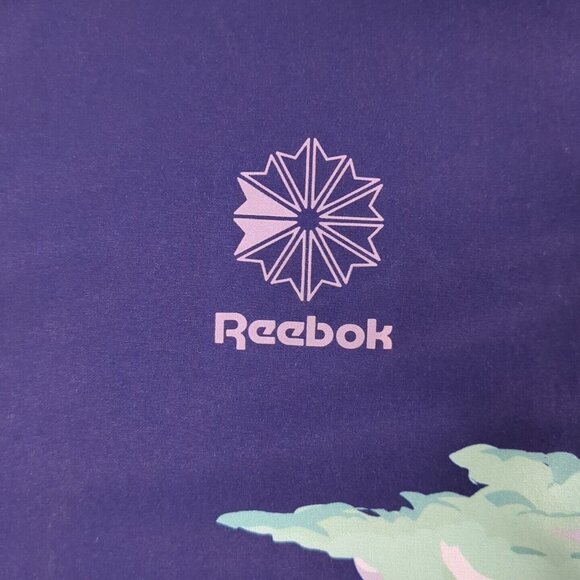 Reebok Reversible All Over Print Windbreaker Lemar & Daubed Jacket Mens Large - Picture 9 of 16